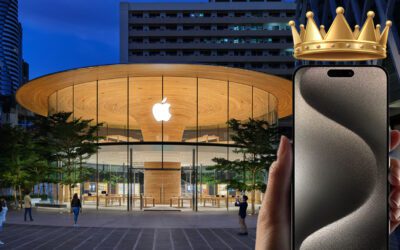 Apple toma la delantera: el reinado de Samsung llega a su fin